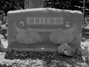 Obiedo Grave Stone